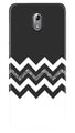 Black white Pattern2Case for Nokia 3.1