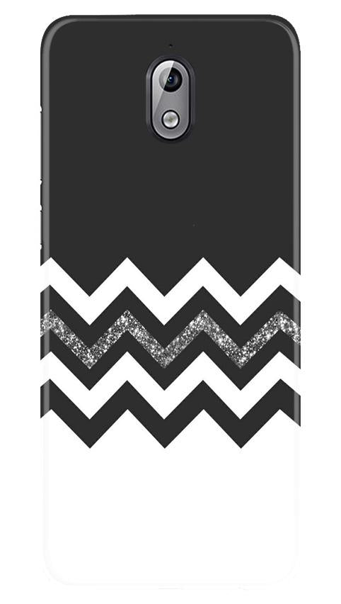 Black white Pattern2Case for Nokia 3.1