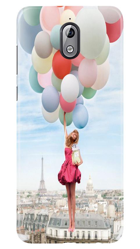 Girl with Baloon Case for Nokia 3.1