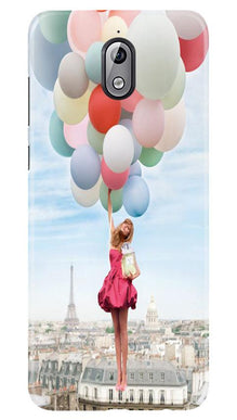 Girl with Baloon Mobile Back Case for Nokia 3.1 (Design - 84)