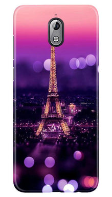 Eiffel Tower Mobile Back Case for Nokia 3.1 (Design - 86)
