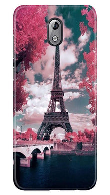 Eiffel Tower Mobile Back Case for Nokia 3.1  (Design - 101)