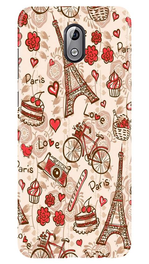 Love Paris Case for Nokia 3.1  (Design - 103)
