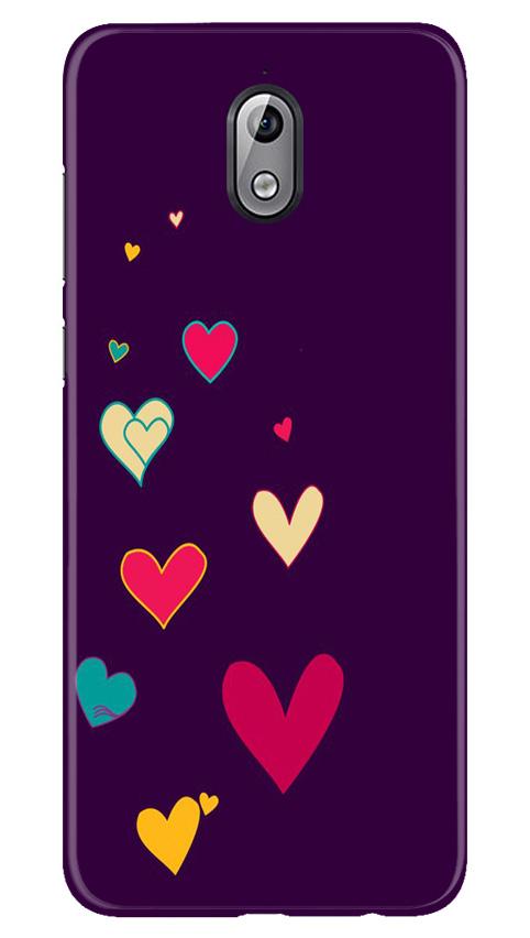 Purple Background Case for Nokia 3.1(Design - 107)