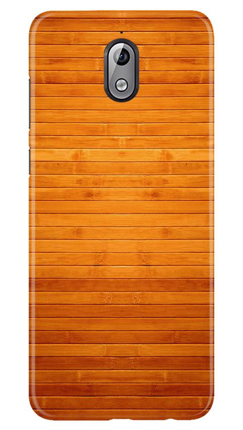 Wooden Look Case for Nokia 3.1  (Design - 111)
