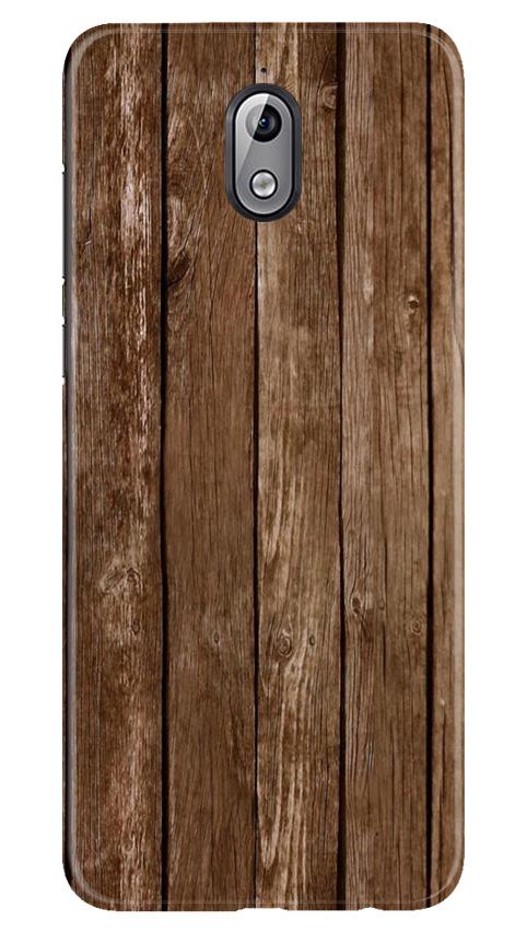 Wooden Look Case for Nokia 3.1(Design - 112)