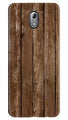 Wooden Look Case for Nokia 3.1  (Design - 112)