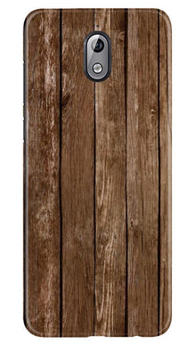 Wooden Look Mobile Back Case for Nokia 3.1  (Design - 112)
