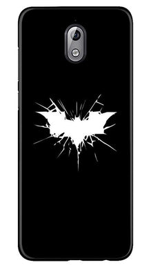 Batman Superhero Mobile Back Case for Nokia 3.1  (Design - 119)