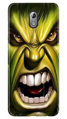 Hulk Superhero Mobile Back Case for Nokia 3.1  (Design - 121)