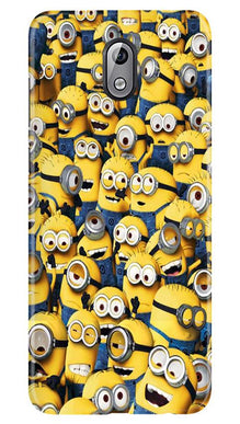 Minions Mobile Back Case for Nokia 3.1  (Design - 126)