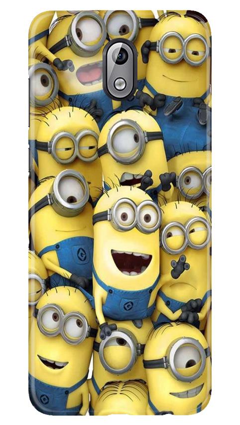 Minions Case for Nokia 3.1  (Design - 127)