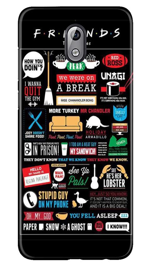 Friends Case for Nokia 3.1  (Design - 145)