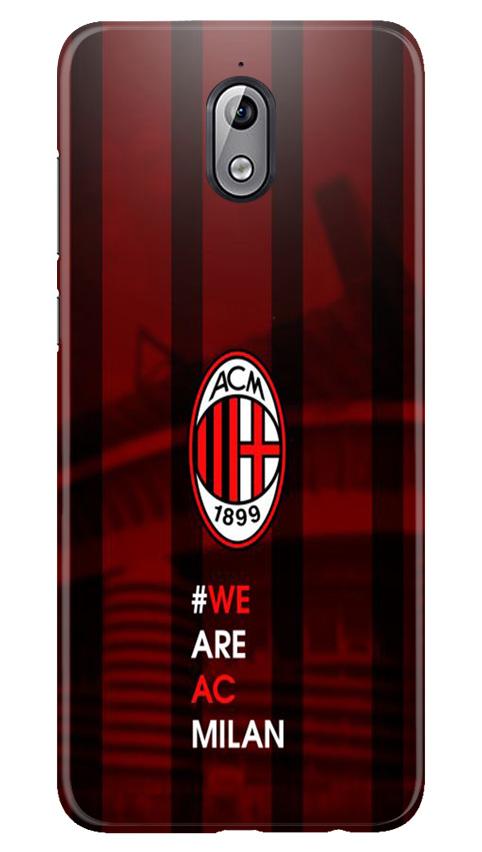 AC Milan Case for Nokia 3.1  (Design - 155)