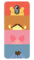 Cartoon Case for Nokia 3.1 (Design - 183)