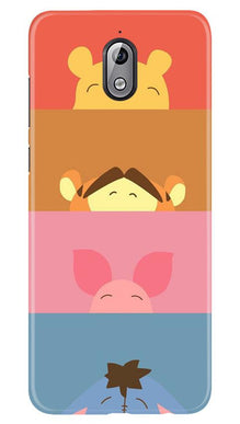 Cartoon Mobile Back Case for Nokia 3.1 (Design - 183)