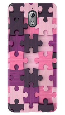 Puzzle Mobile Back Case for Nokia 3.1 (Design - 199)