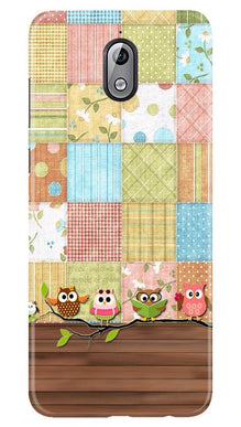 Owls Mobile Back Case for Nokia 3.1 (Design - 202)