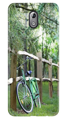 Bicycle Mobile Back Case for Nokia 3.1 (Design - 208)