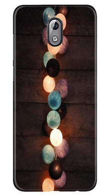 Party Lights Mobile Back Case for Nokia 3.1 (Design - 209)
