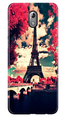 Eiffel Tower Mobile Back Case for Nokia 3.1 (Design - 212)