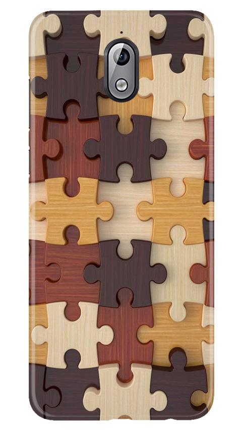 Puzzle Pattern Case for Nokia 3.1 (Design No. 217)