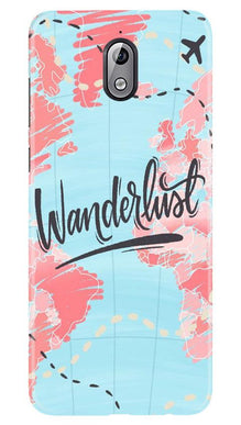 Wonderlust Travel Mobile Back Case for Nokia 3.1 (Design - 223)