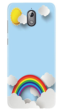 Rainbow Mobile Back Case for Nokia 3.1 (Design - 225)