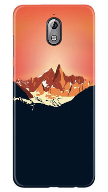 Mountains Mobile Back Case for Nokia 3.1 (Design - 227)