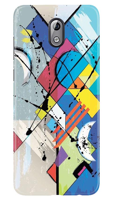 Modern Art Case for Nokia 3.1 (Design No. 235)