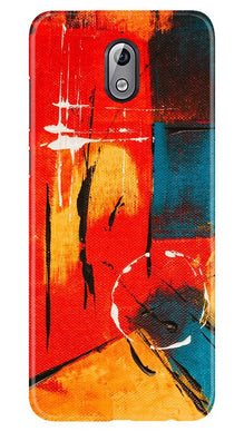Modern Art Mobile Back Case for Nokia 3.1 (Design - 239)
