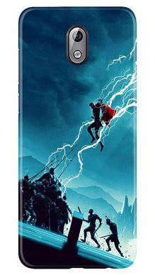 Thor Avengers Mobile Back Case for Nokia 3.1 (Design - 243)