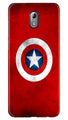 Captain America Case for Nokia 3.1 (Design No. 249)