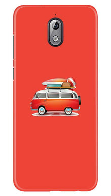 Travel Bus Mobile Back Case for Nokia 3.1 (Design - 258)