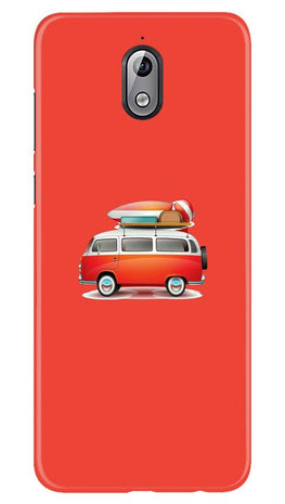 Travel Bus Case for Nokia 3.1 (Design No. 258)