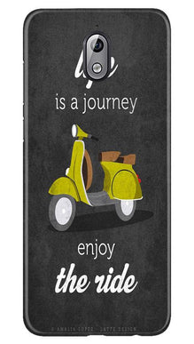 Life is a Journey Mobile Back Case for Nokia 3.1 (Design - 261)