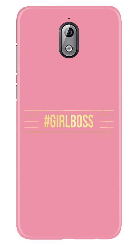 Girl Boss Pink Case for Nokia 3.1 (Design No. 263)