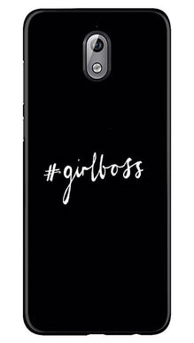 #GirlBoss Mobile Back Case for Nokia 3.1 (Design - 266)