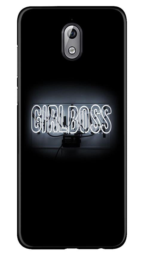 Girl Boss Black Case for Nokia 3.1 (Design No. 268)