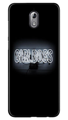 Girl Boss Black Mobile Back Case for Nokia 3.1 (Design - 268)
