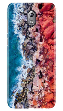 Sea Shore Mobile Back Case for Nokia 3.1 (Design - 273)