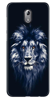 Lion Mobile Back Case for Nokia 3.1 (Design - 281)