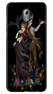 Radha Krishna Mobile Back Case for Nokia 3.1 (Design - 290)