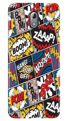 Boom Mobile Back Case for Nokia 3.1 (Design - 302)