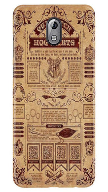 Hogwarts Mobile Back Case for Nokia 3.1 (Design - 304)
