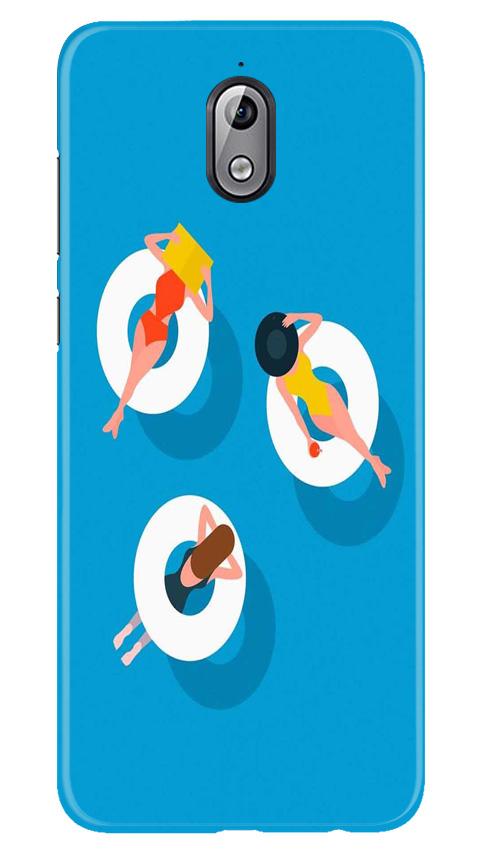 Girlish Mobile Back Case for Nokia 3.1 (Design - 306)