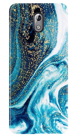 Marble Texture Mobile Back Case for Nokia 3.1 (Design - 308)