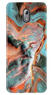 Marble Texture Mobile Back Case for Nokia 3.1 (Design - 309)