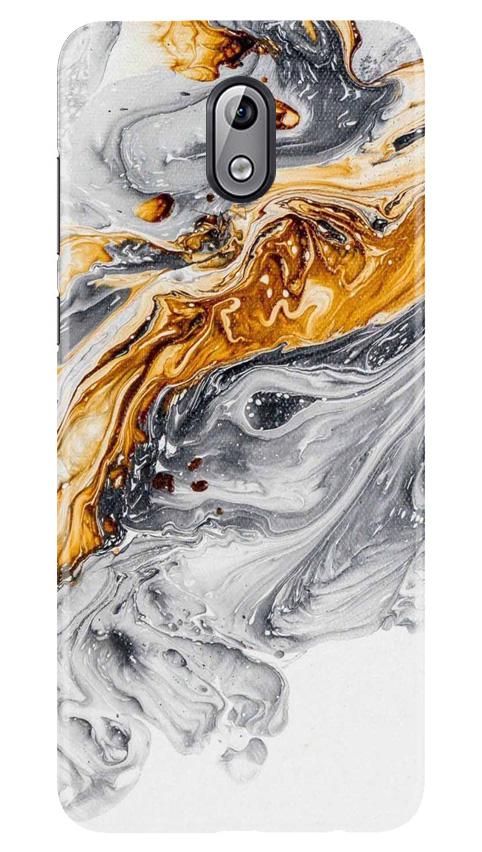 Marble Texture Mobile Back Case for Nokia 3.1 (Design - 310)