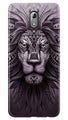Lion Mobile Back Case for Nokia 3.1 (Design - 315)